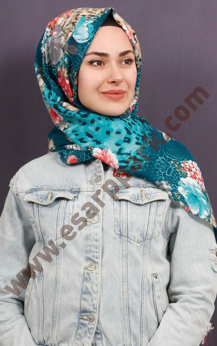 Kışlık Yünlü Şal 5382-10