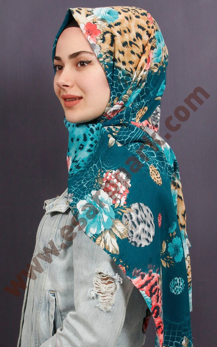 Kışlık Yünlü Şal 5382-10