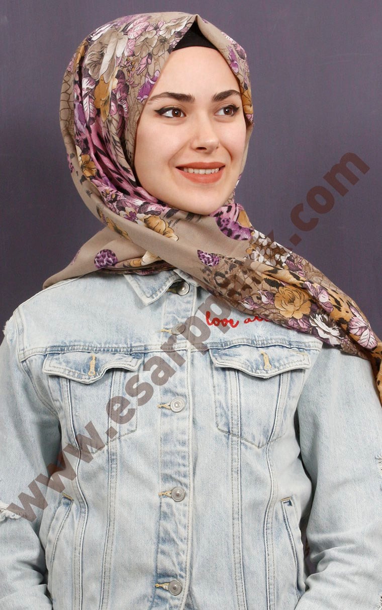 Kışlık Yünlü Şal 5382-3