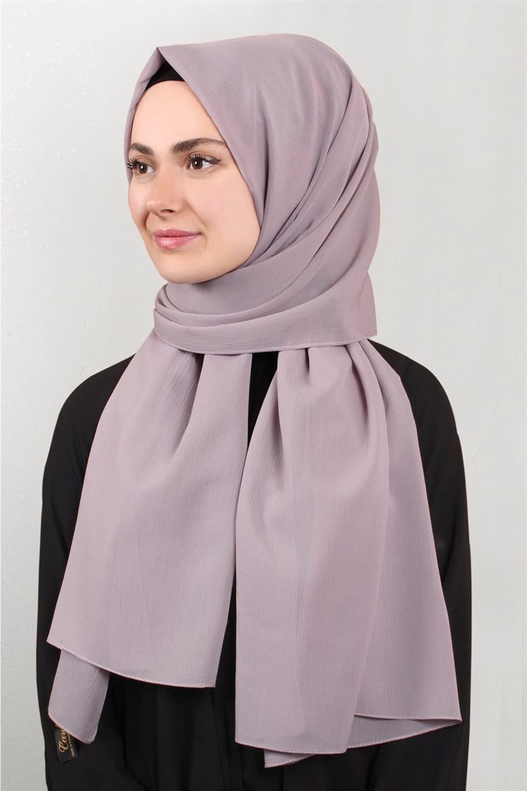 Krep Cazz Şal 1449-7 Lila