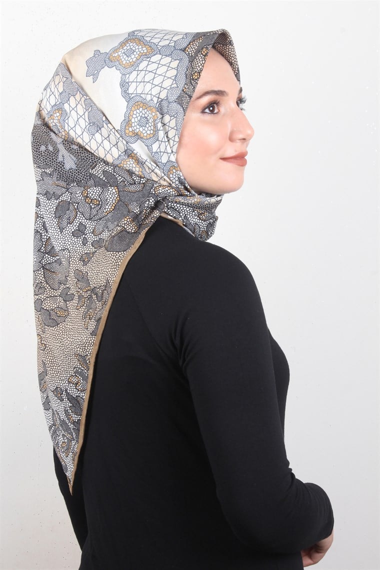 Krep Doşin Anne Eşarbı 1904-6