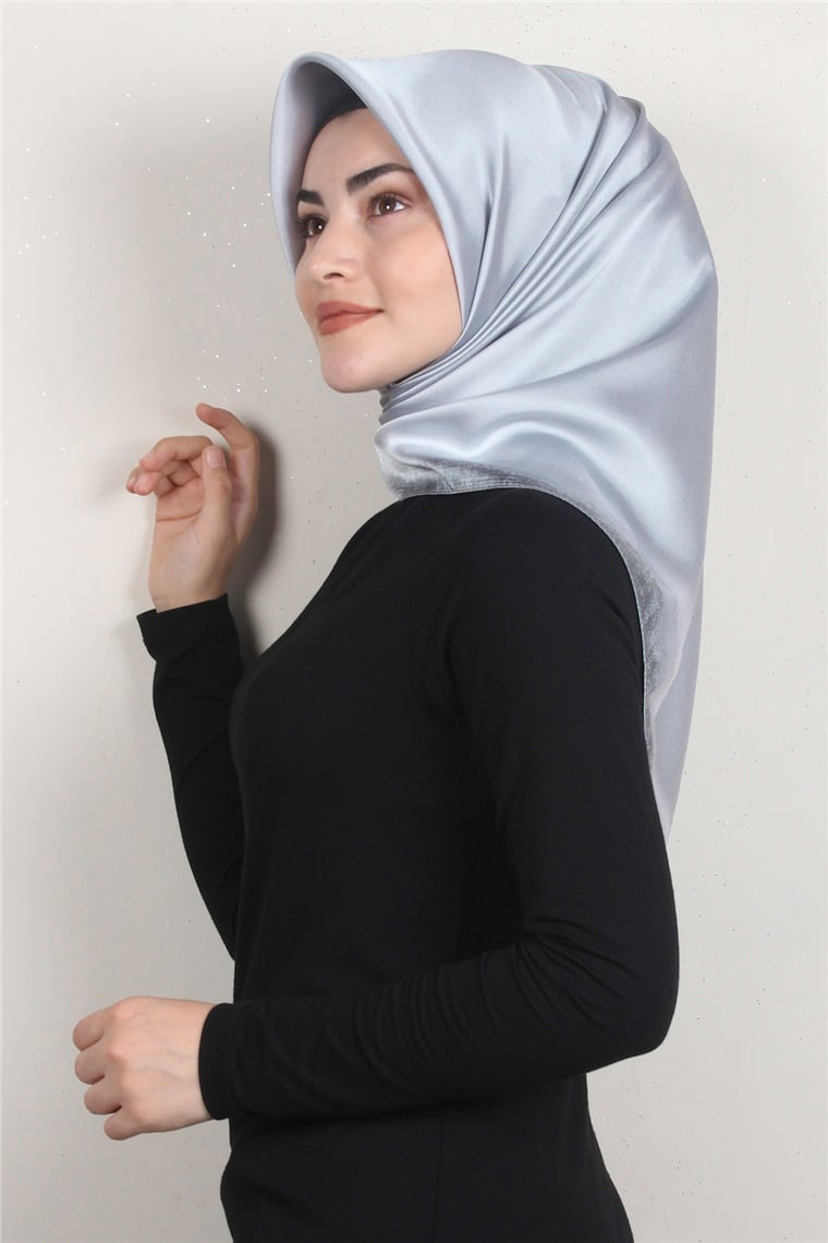 Lady Eşarp 3629-17 Gümüş