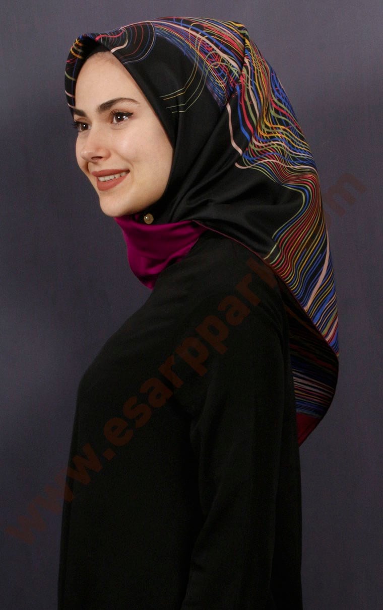 Lavender Tiwil İpek Eşarp 1471-32