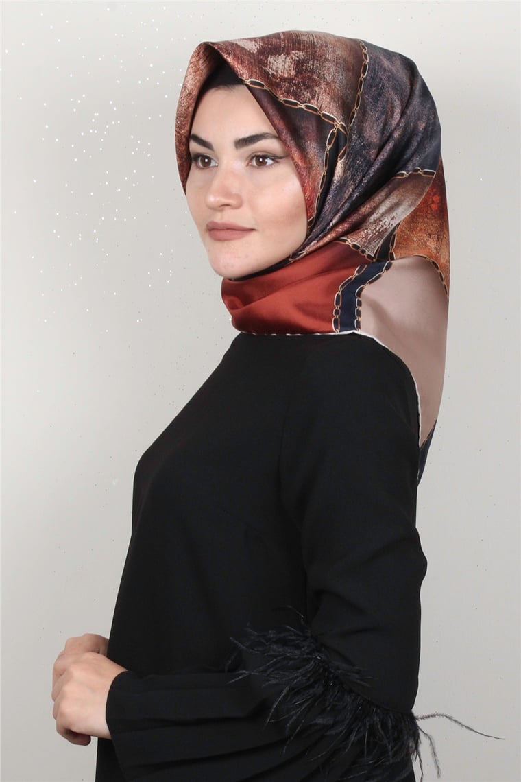 Lavender Twill İpek Eşarp 2345-2 