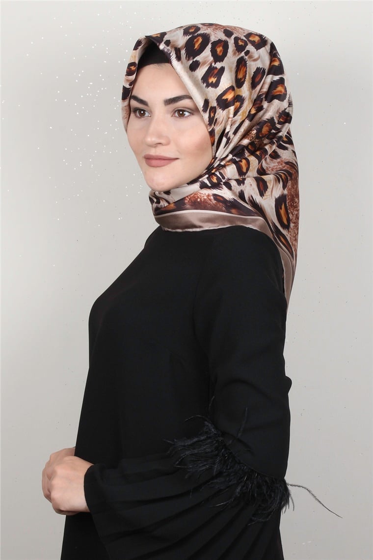 Lavender Twill İpek Eşarp 2346-4