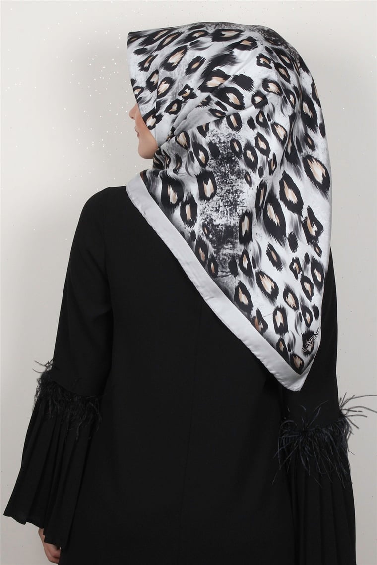 Lavender Twill İpek Eşarp 2346-6