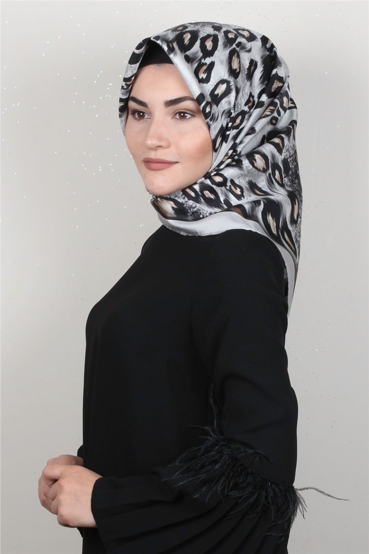 Lavender Twill İpek Eşarp 2346-6