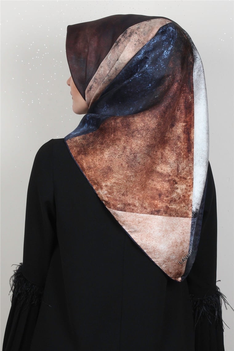 Lavender Twill İpek Eşarp 2538-2