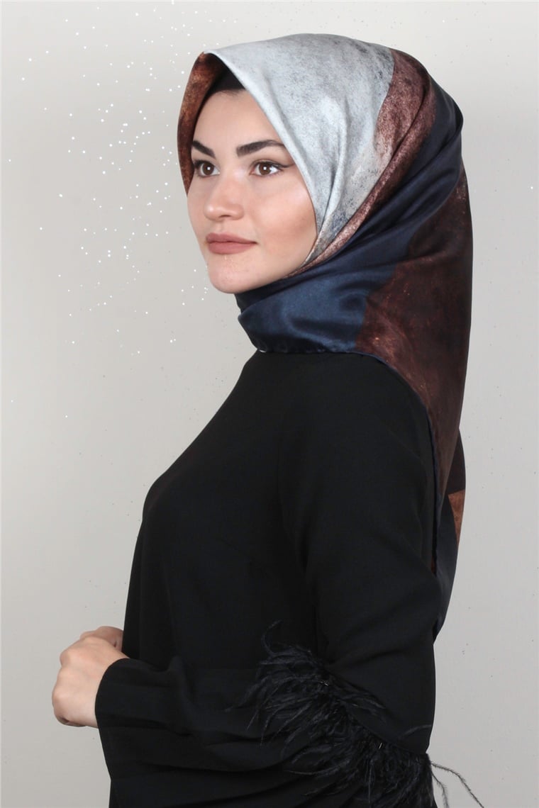 Lavender Twill İpek Eşarp 2538-7