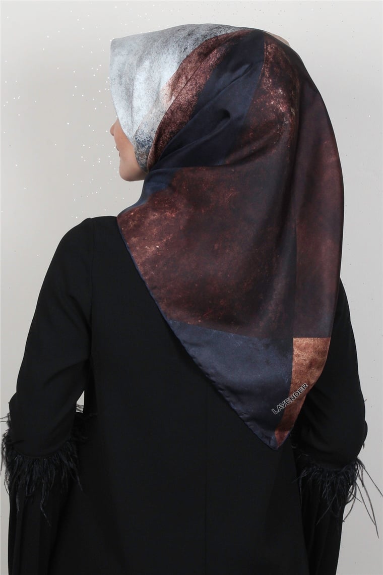 Lavender Twill İpek Eşarp 2538-7