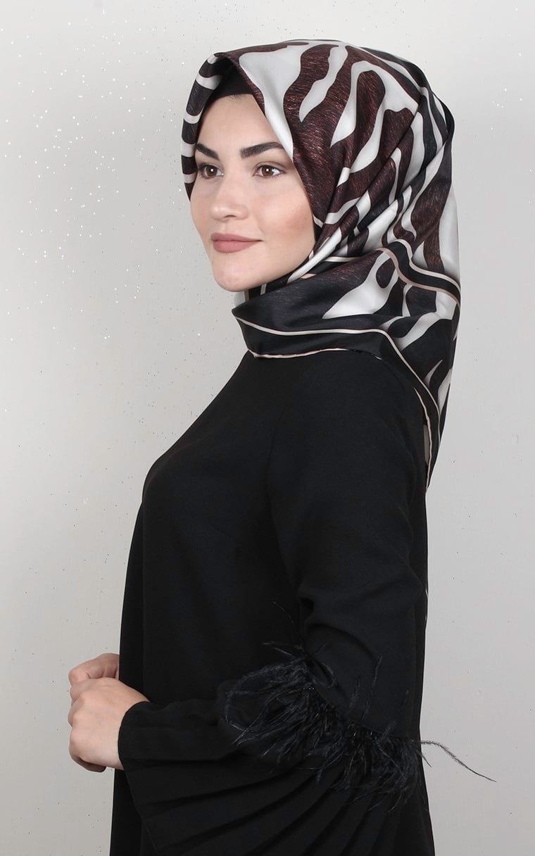 Lavender Twill İpek Eşarp 2540-1