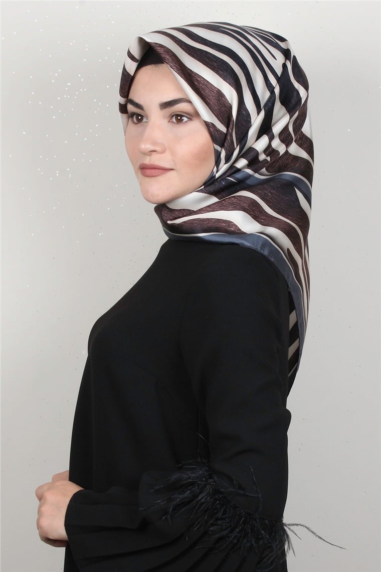 Lavender Twill İpek Eşarp 2540-2