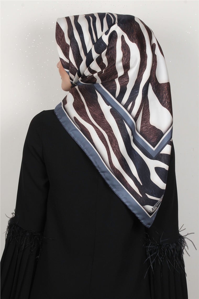 Lavender Twill İpek Eşarp 2540-2