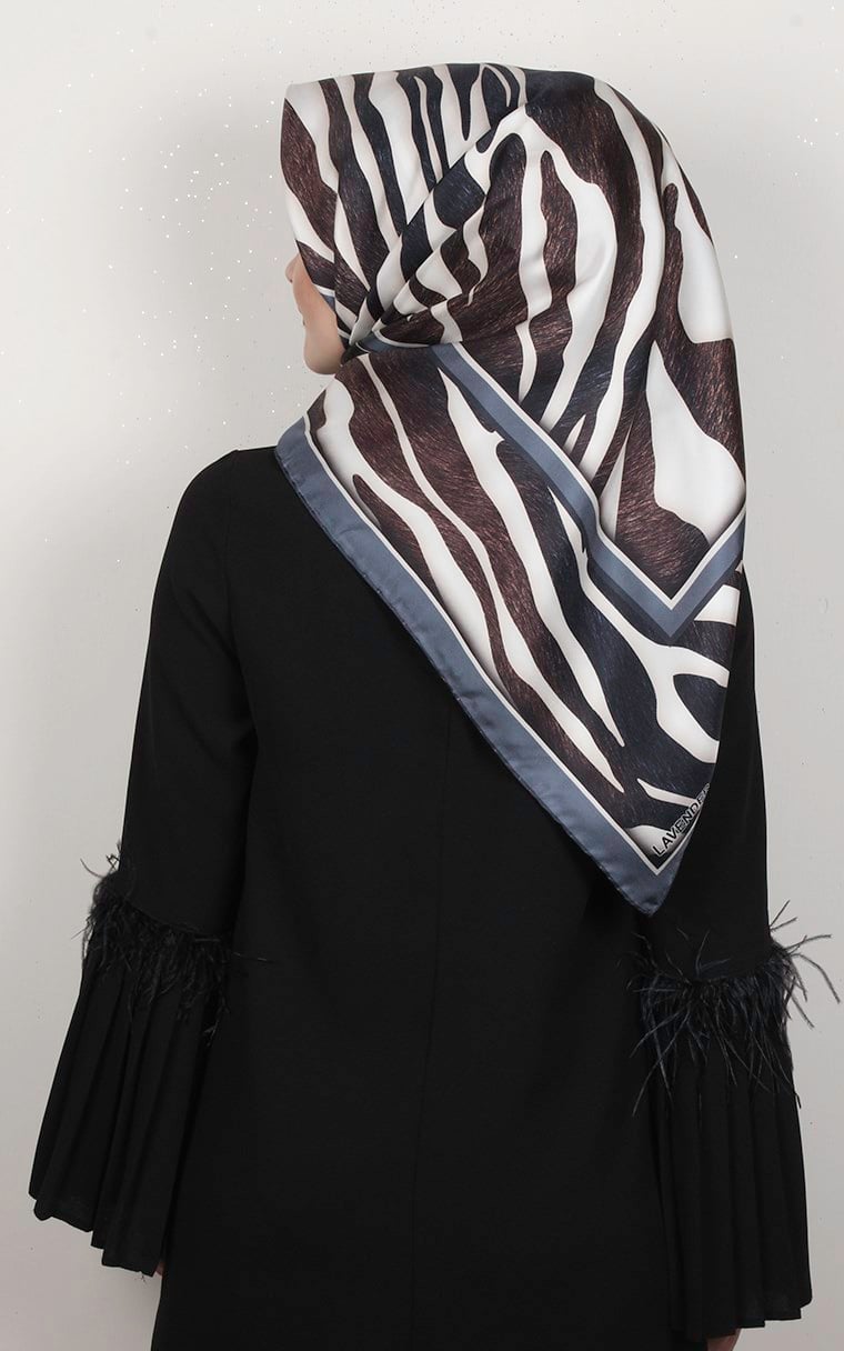 Lavender Twill İpek Eşarp 2540-2