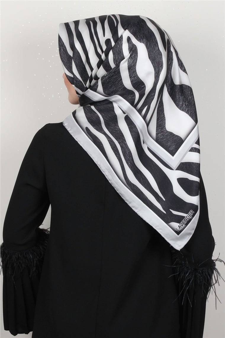 Lavender Twill İpek Eşarp 2540-6