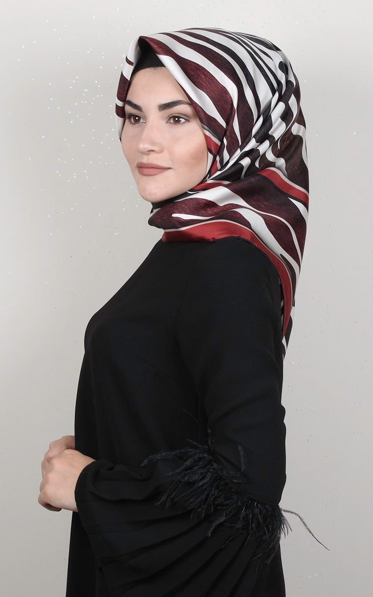 Lavender Twill İpek Eşarp 2540-7