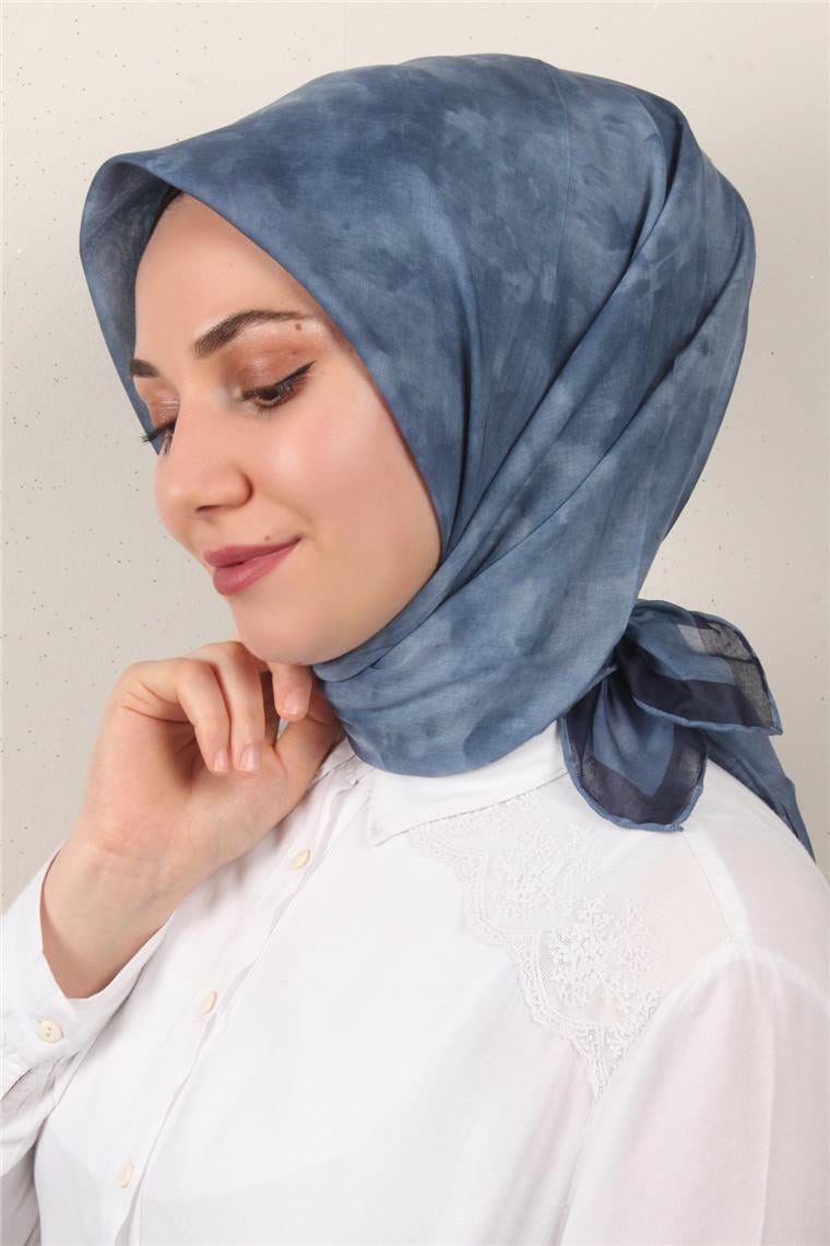 Lavina Fresh Eşarp 2749-10 İndigo