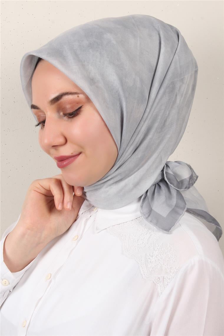 Lavina Fresh Eşarp 2749-8 Gümüş