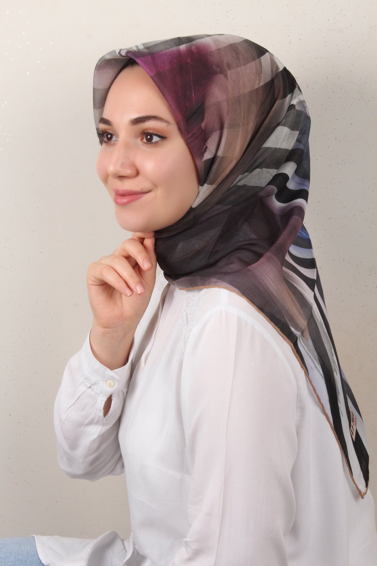 Lavina Fresh Eşarp 2771-10 Mavi