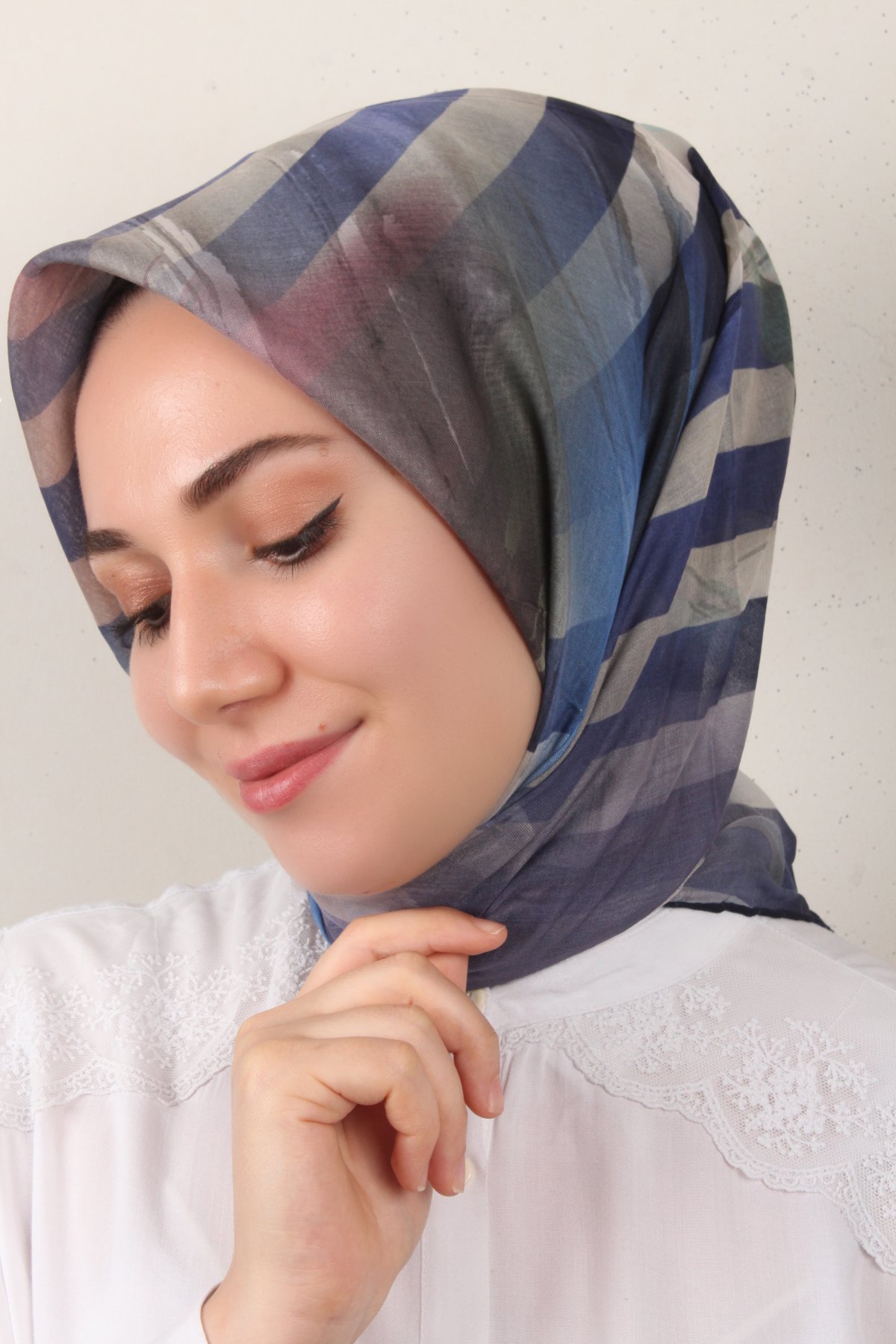 Lavina Fresh Eşarp 2771-9 Lacivert