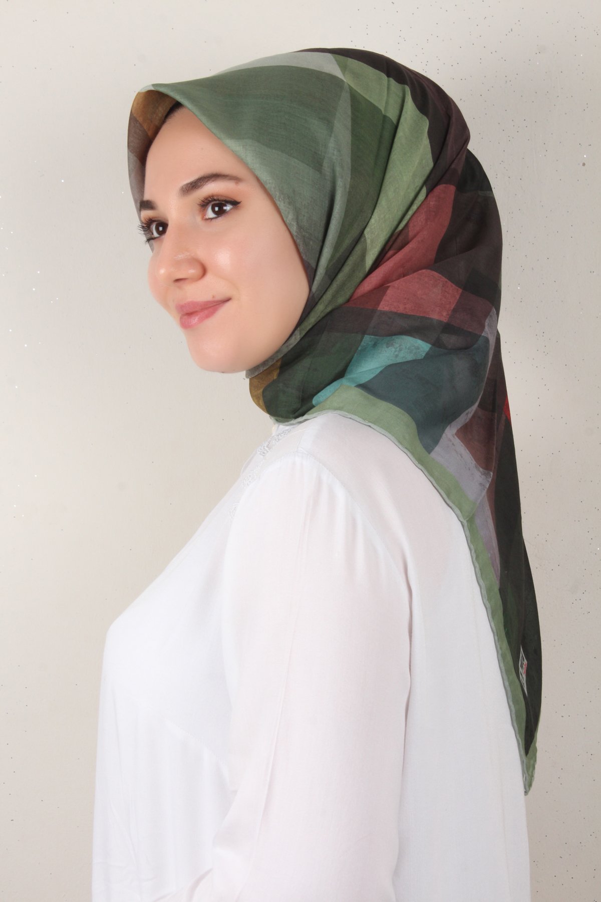 Lavina Fresh Eşarp 2772-8 Yeşil