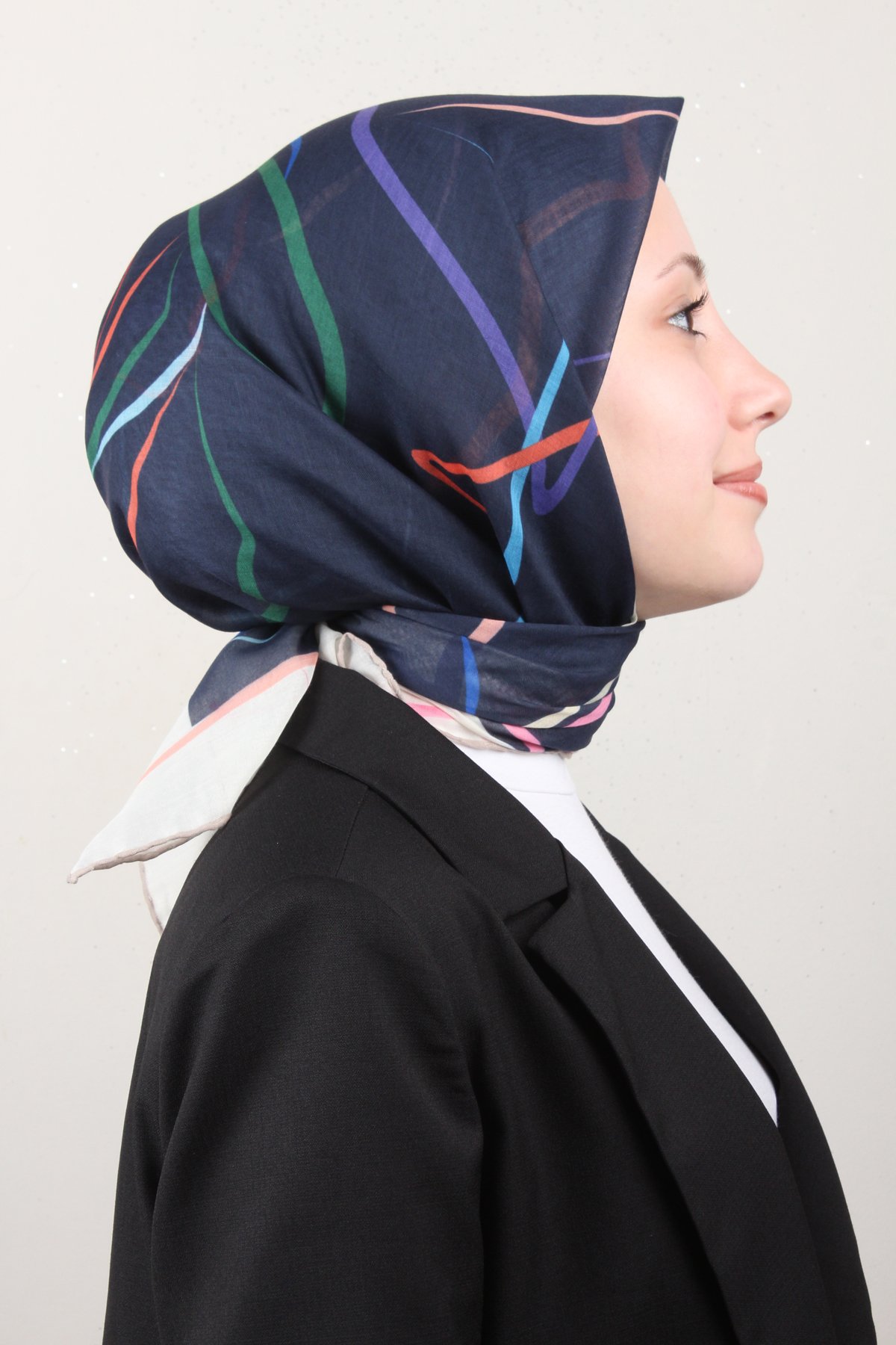 Lavina Fresh Eşarp 2792-11 Lacivert