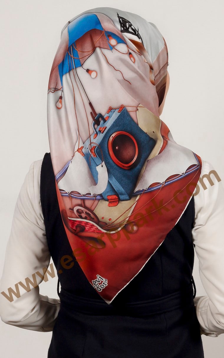 Levidor İndirimli İpek Eşarp 12648-2