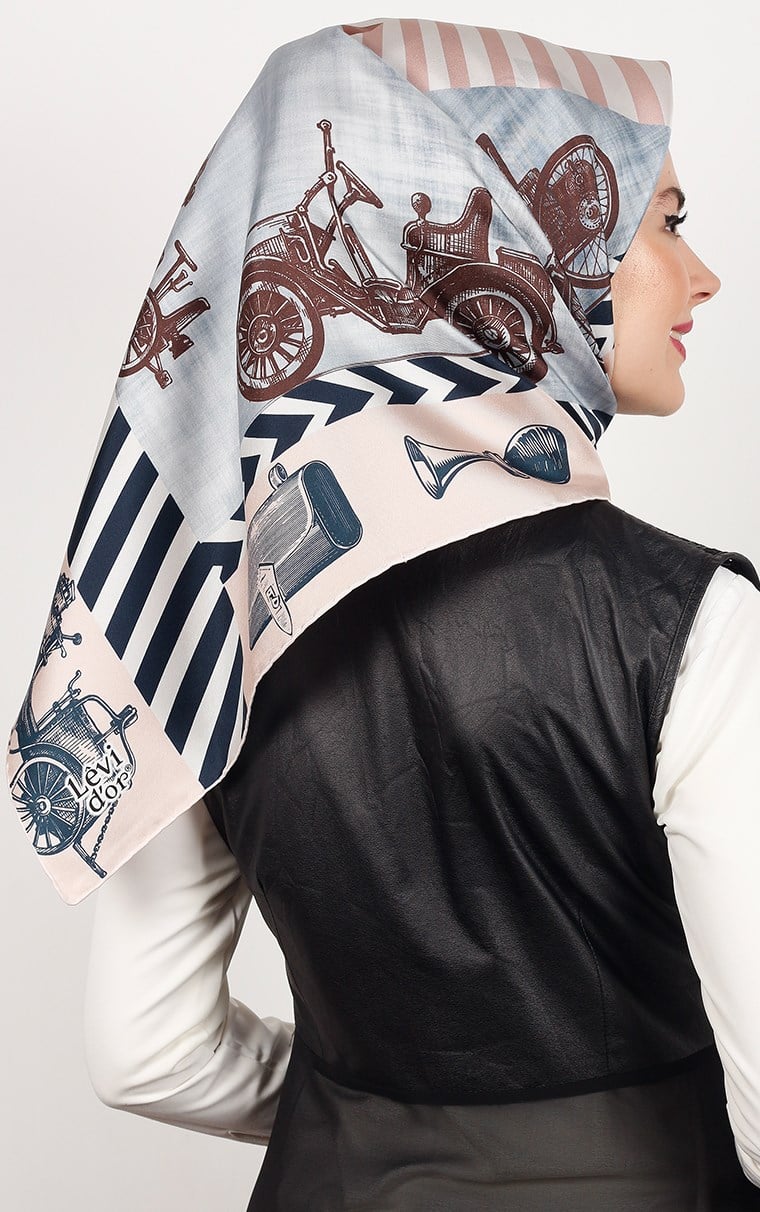 Levidor İpek Eşarp 1251-8