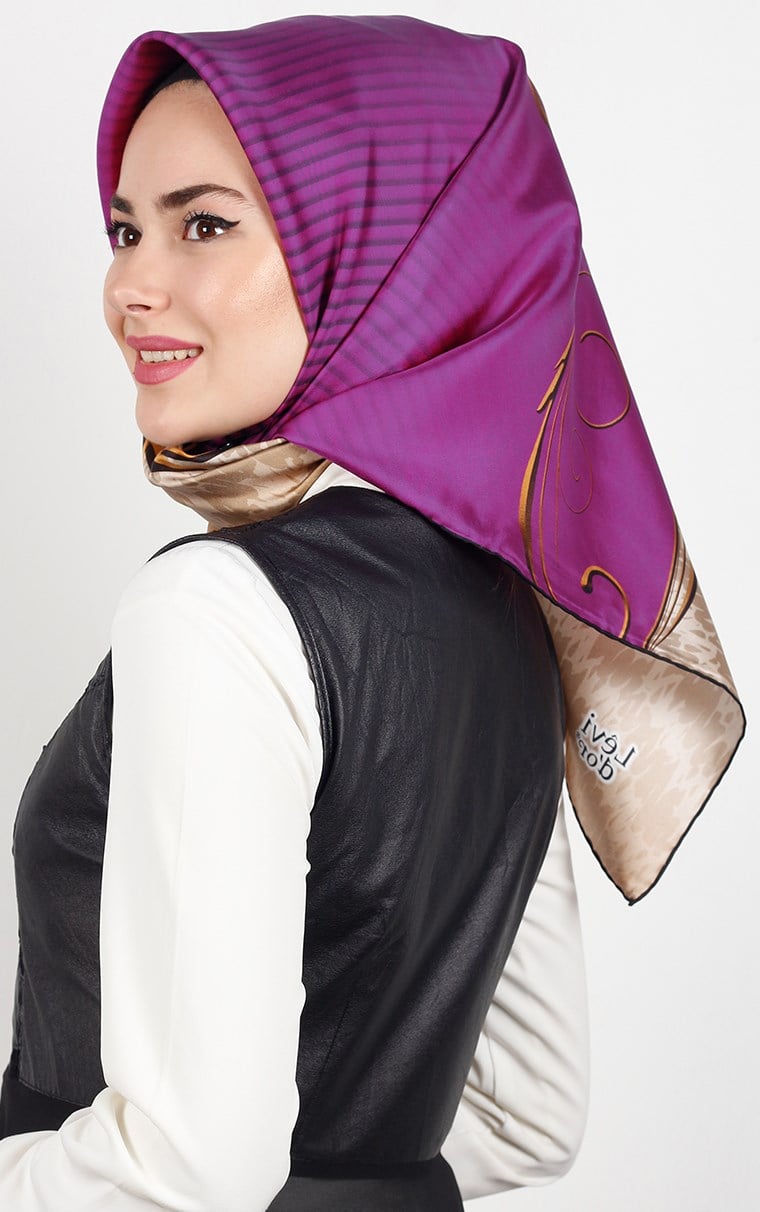 Levidor İpek Eşarp 12517-1