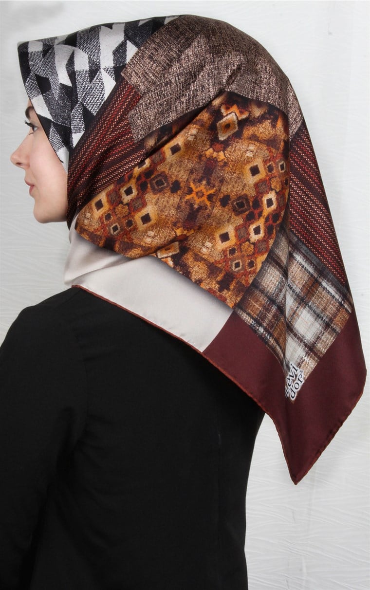 Levidor İpek Eşarp 12518-1