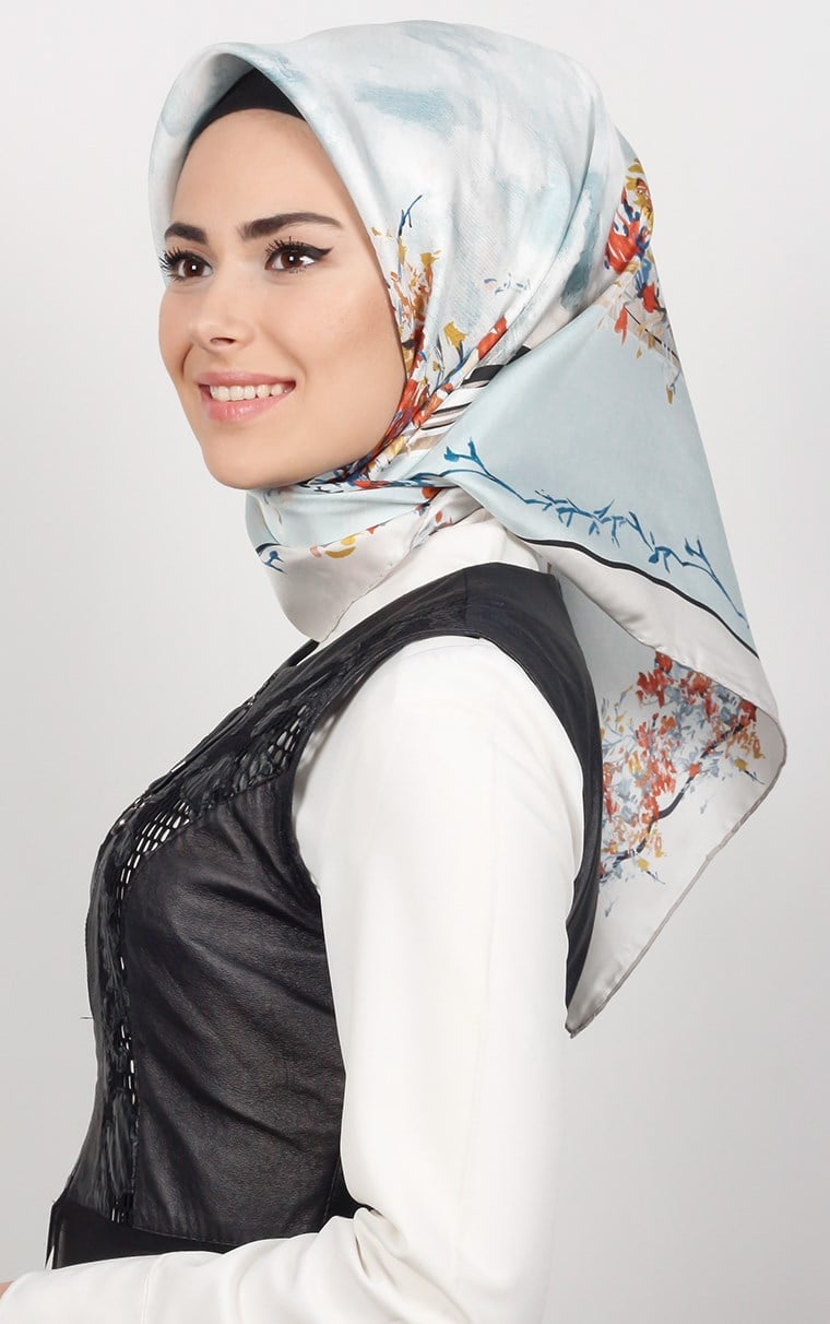 Levidor İpek Eşarp 12519-2