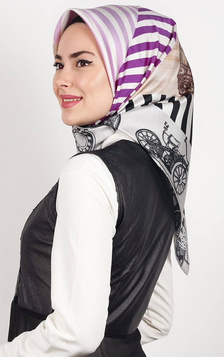Levidor İpek Eşarp 12519-8