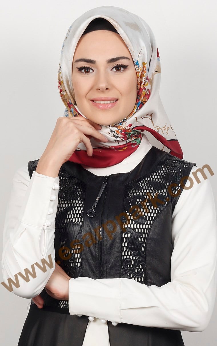 Levidor İpek Eşarp 12523-1