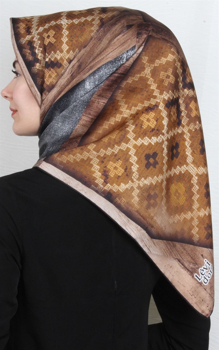 Levidor İpek Eşarp 12525-1