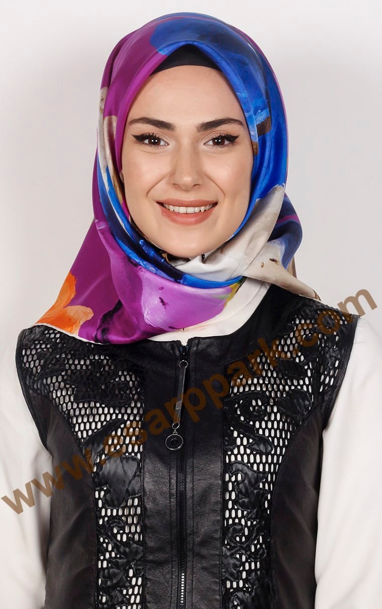 Levidor İpek Eşarp 12525-3