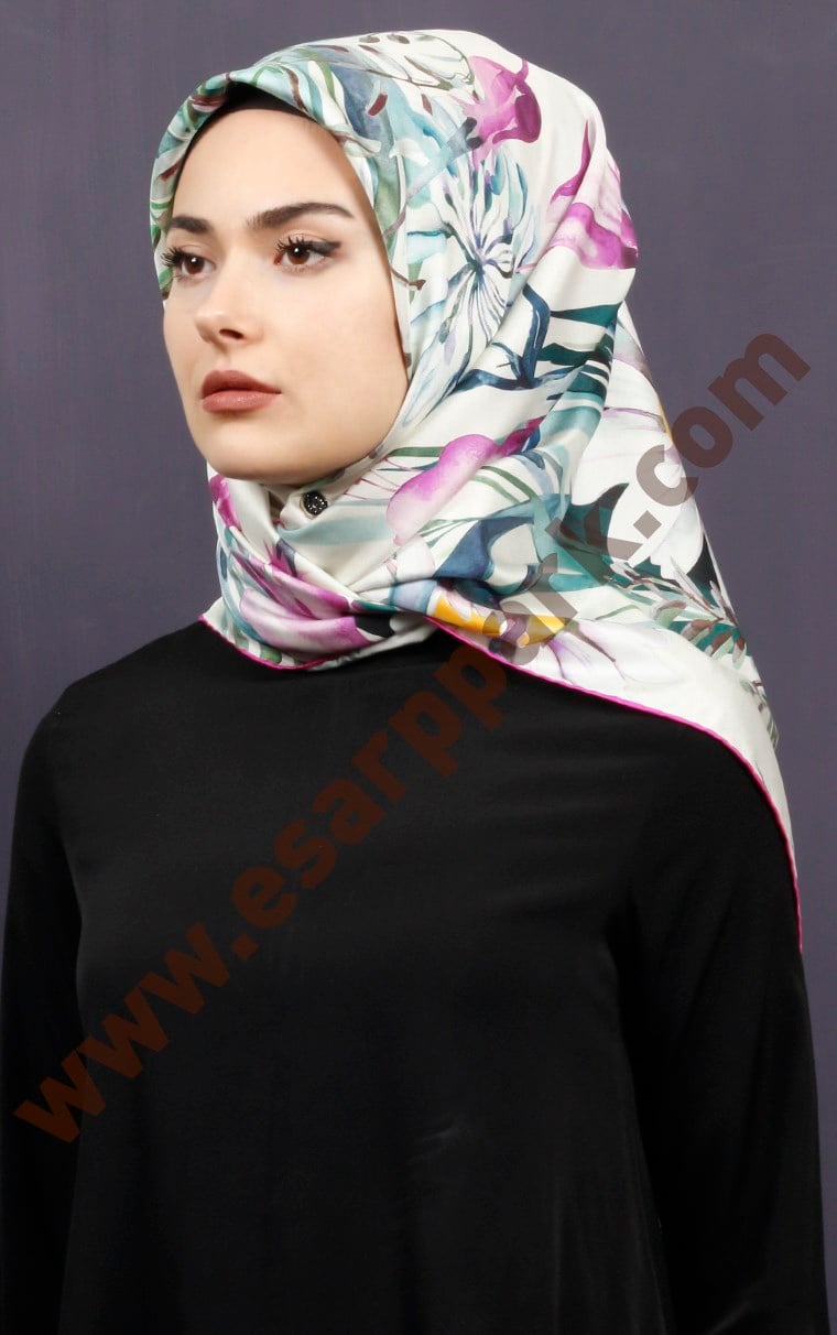 Levidor İpek Eşarp 12525-4