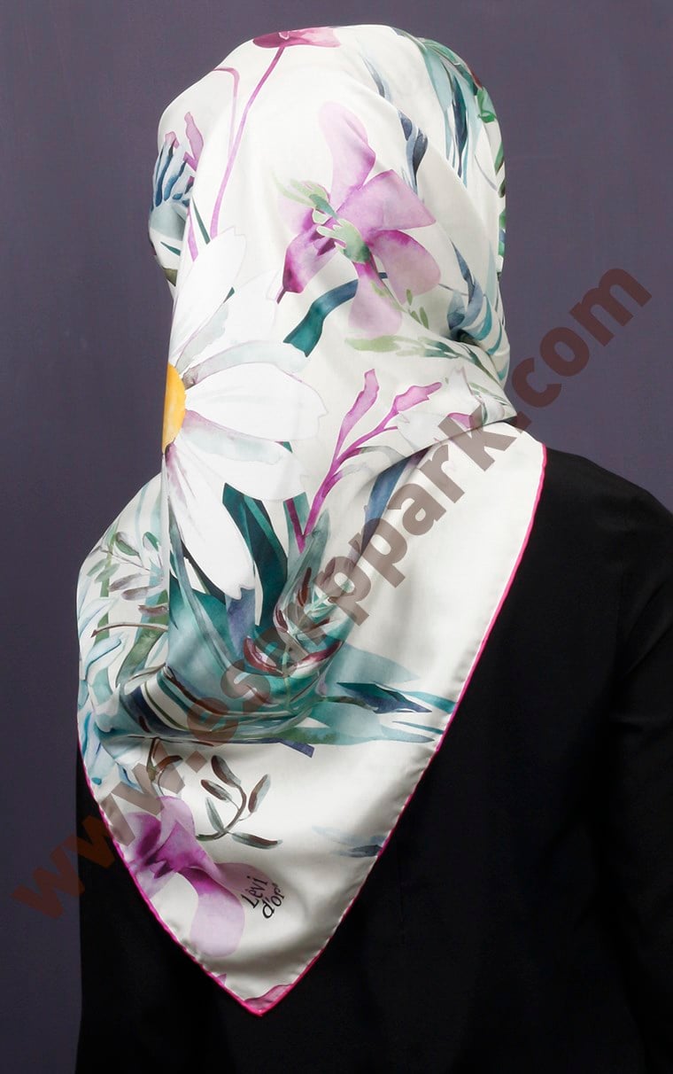 Levidor İpek Eşarp 12525-4