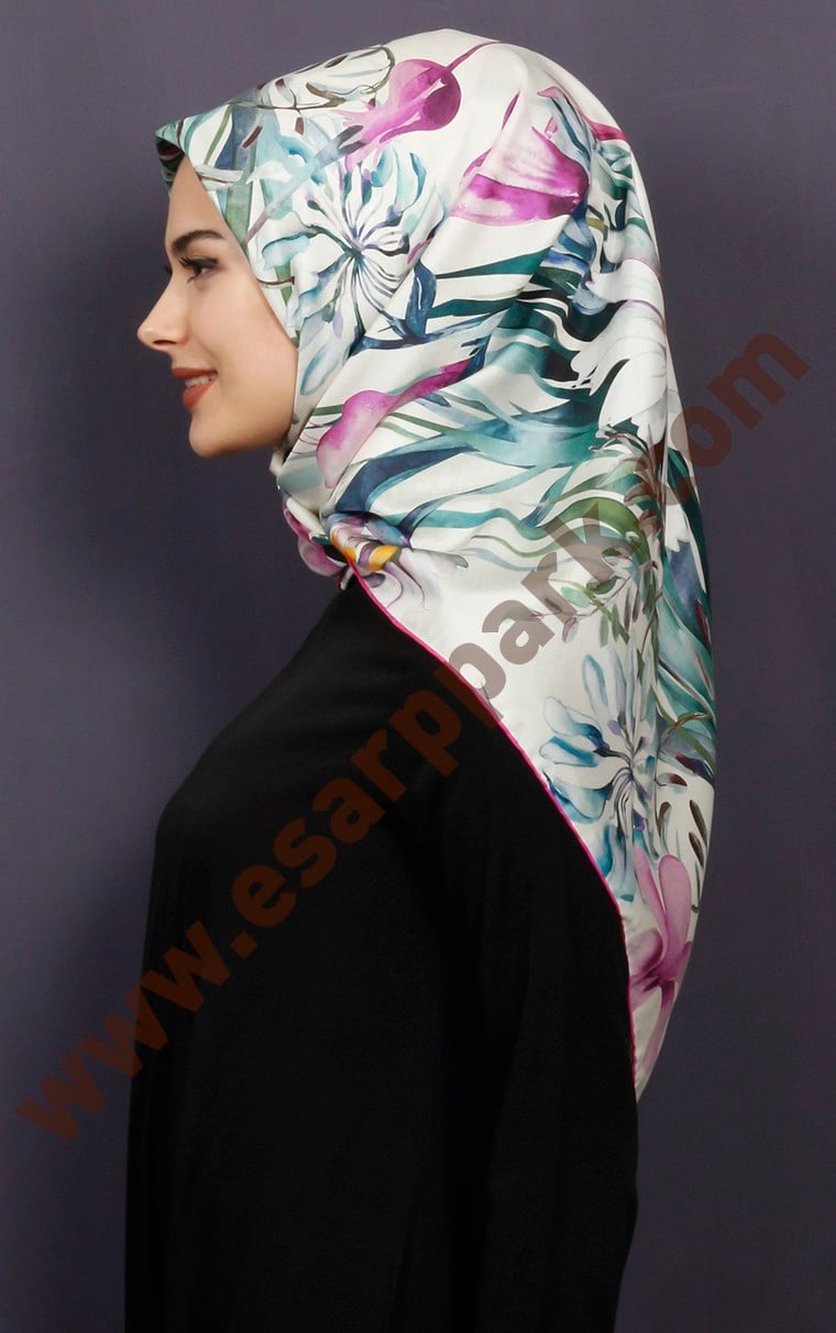 Levidor İpek Eşarp 12525-4