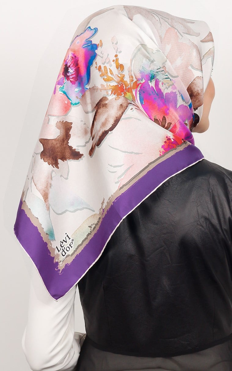 Levidor İpek Eşarp 1253-3