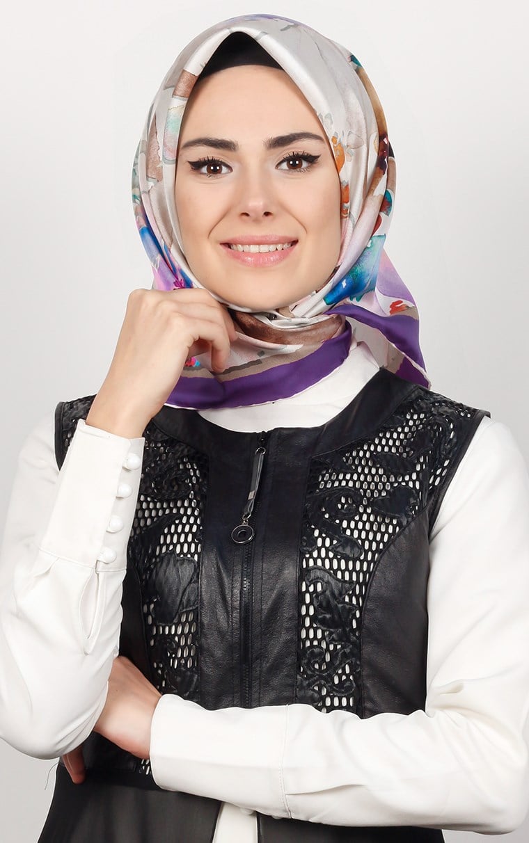 Levidor İpek Eşarp 1253-3