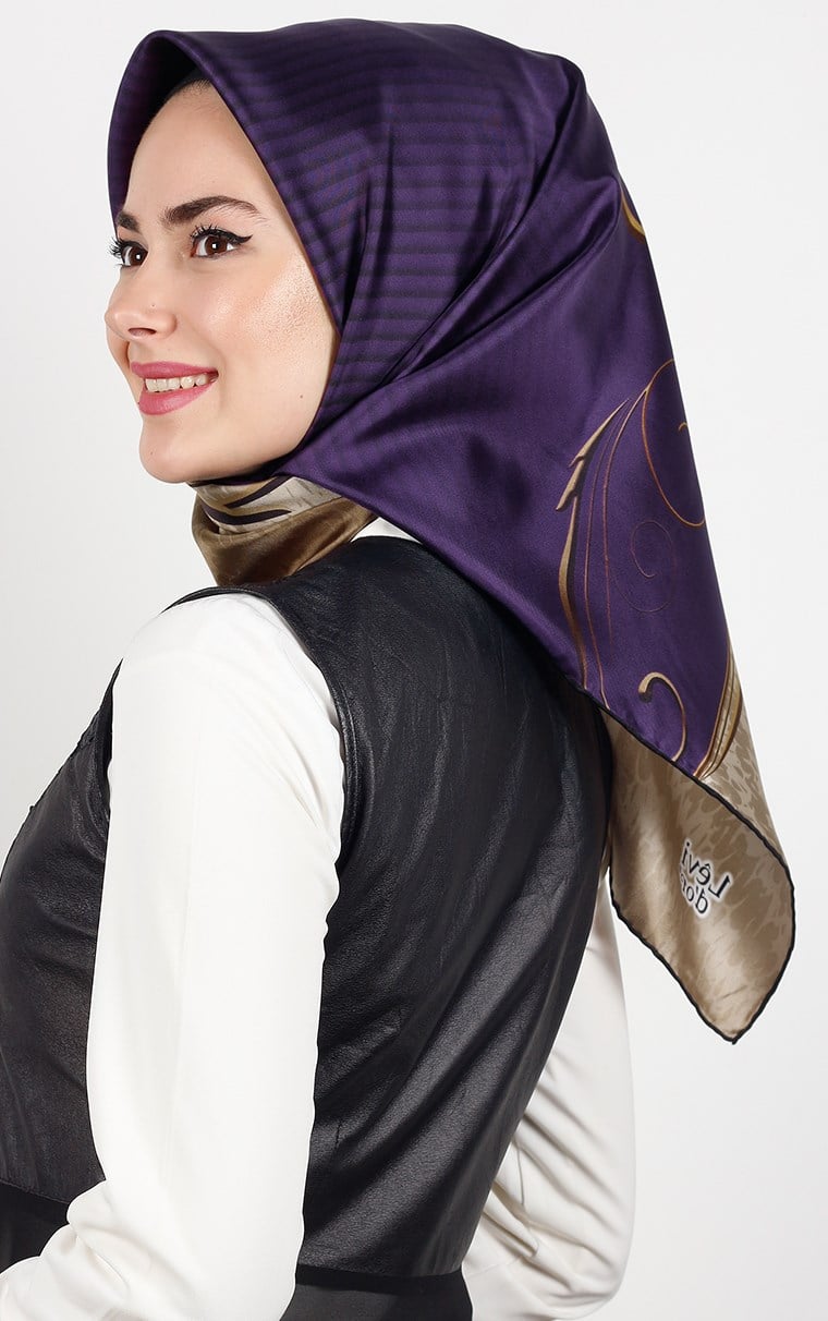 Levidor İpek Eşarp 12532-1