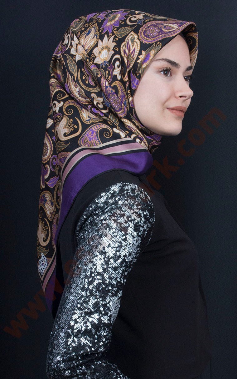 Levidor İpek Eşarp 12532-4