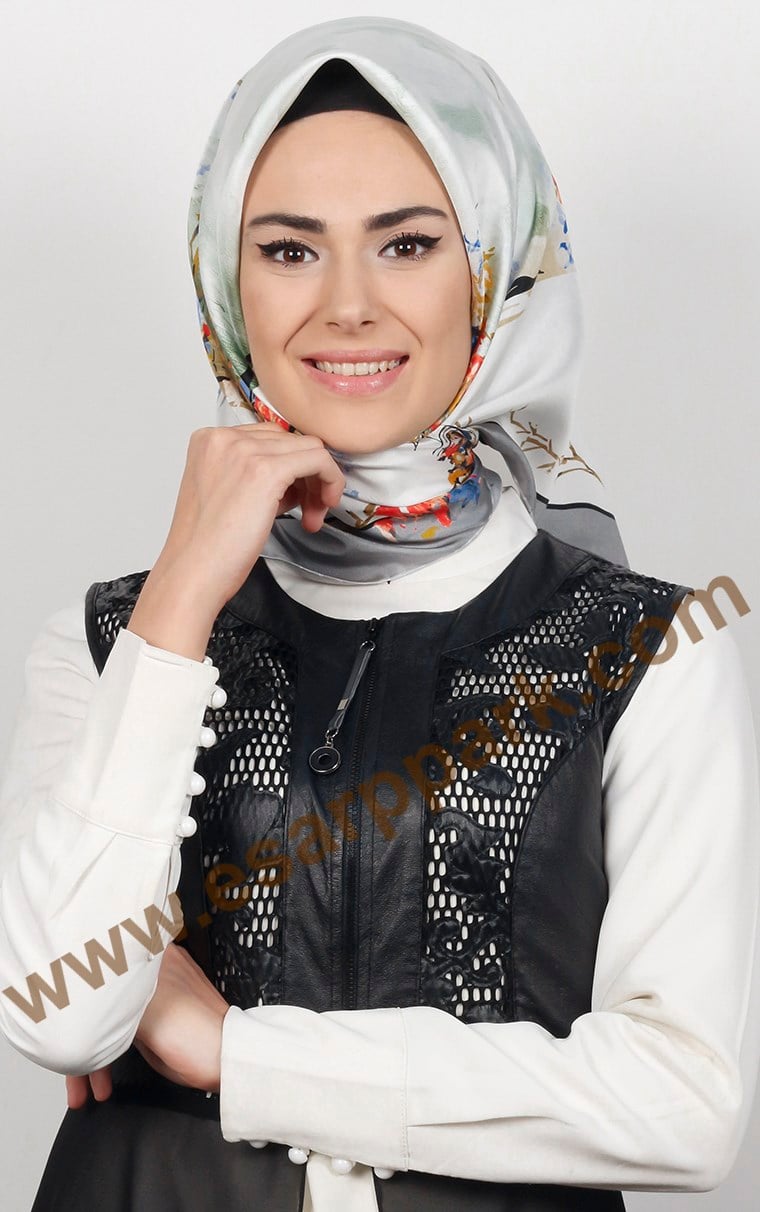 Levidor İpek Eşarp 12533-10