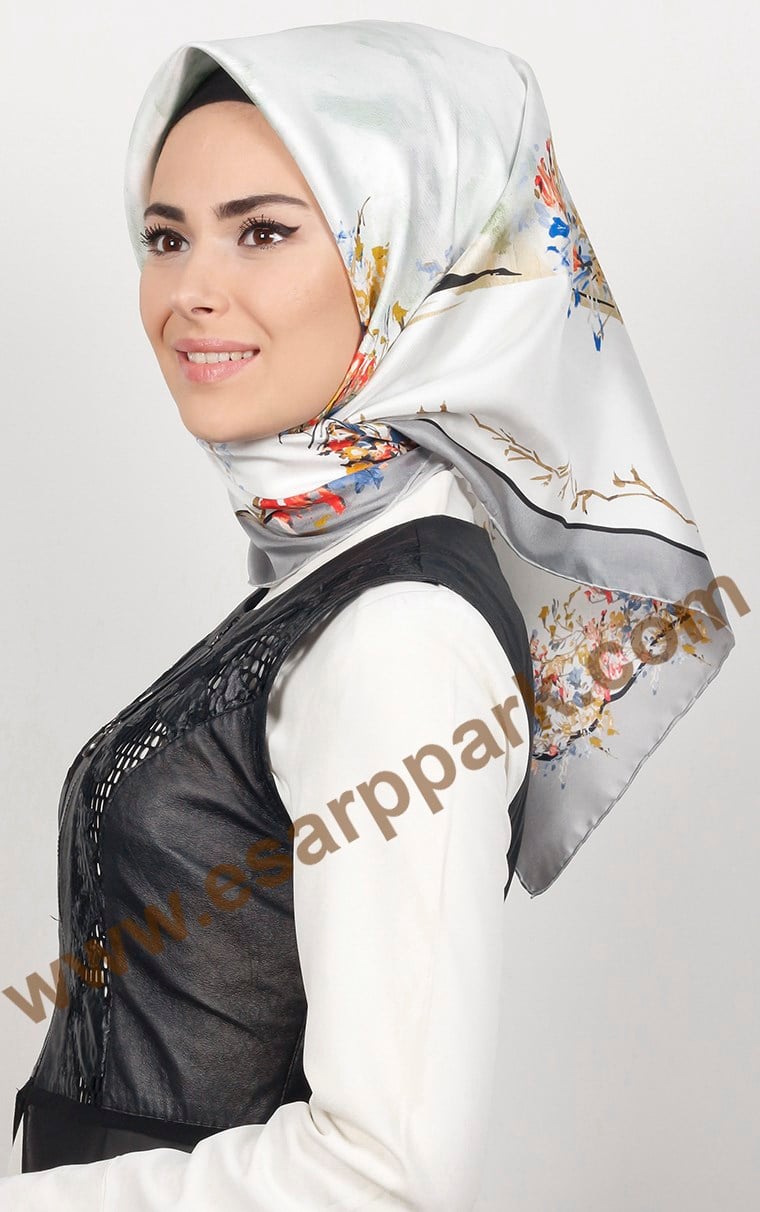 Levidor İpek Eşarp 12533-10