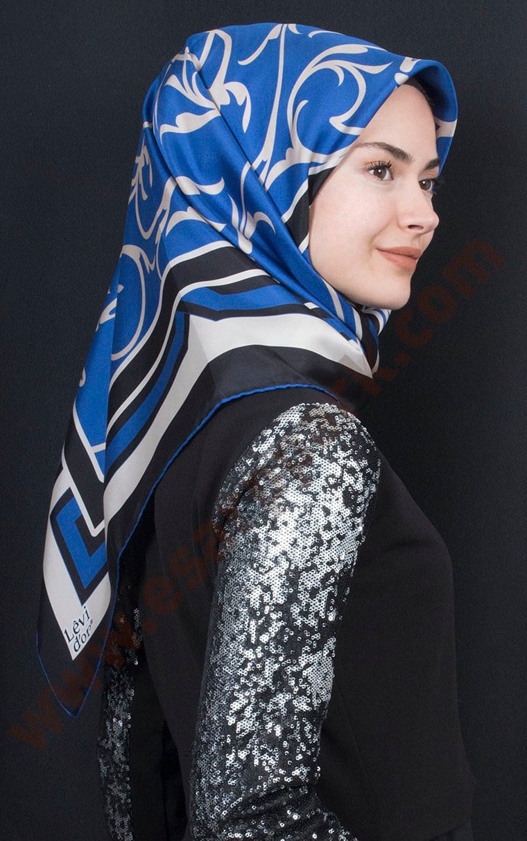 Levidor İpek Eşarp 12541-3