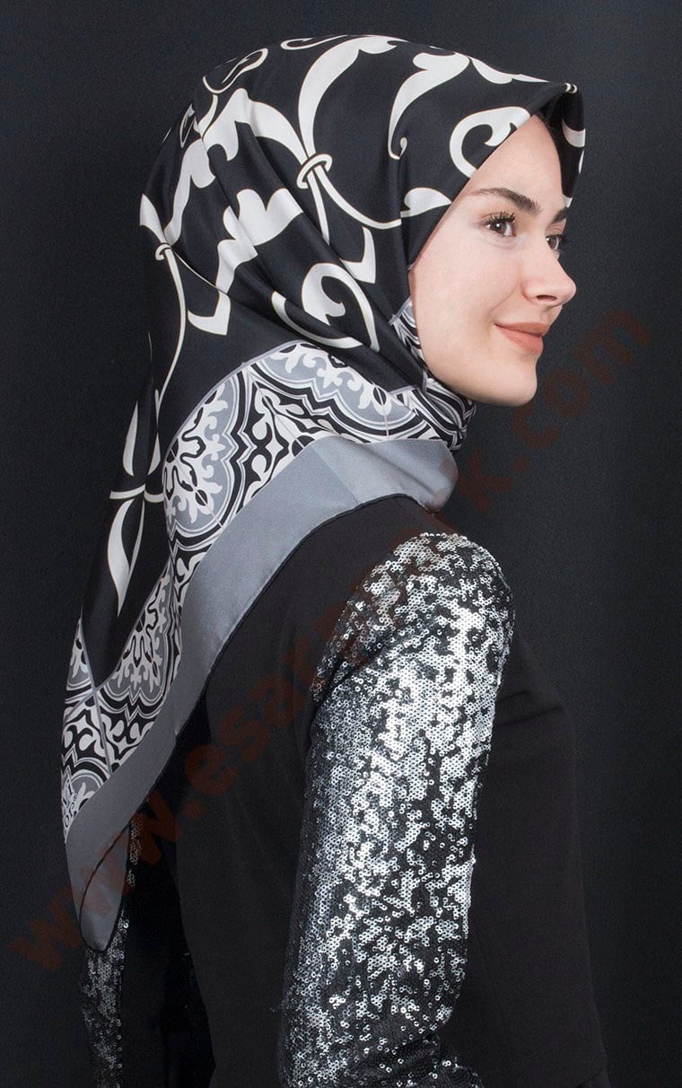 Levidor İpek Eşarp 12542-3