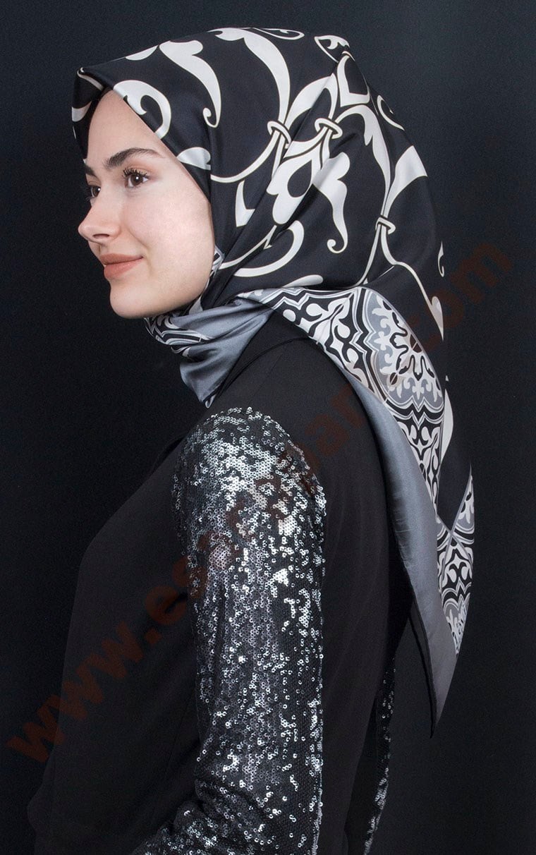 Levidor İpek Eşarp 12542-3