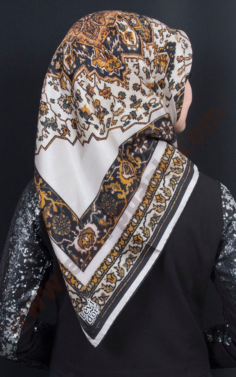 Levidor İpek Eşarp 12543-2