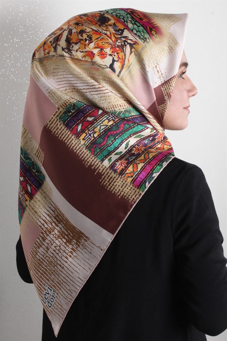 Levidor İpek Eşarp 12544-4