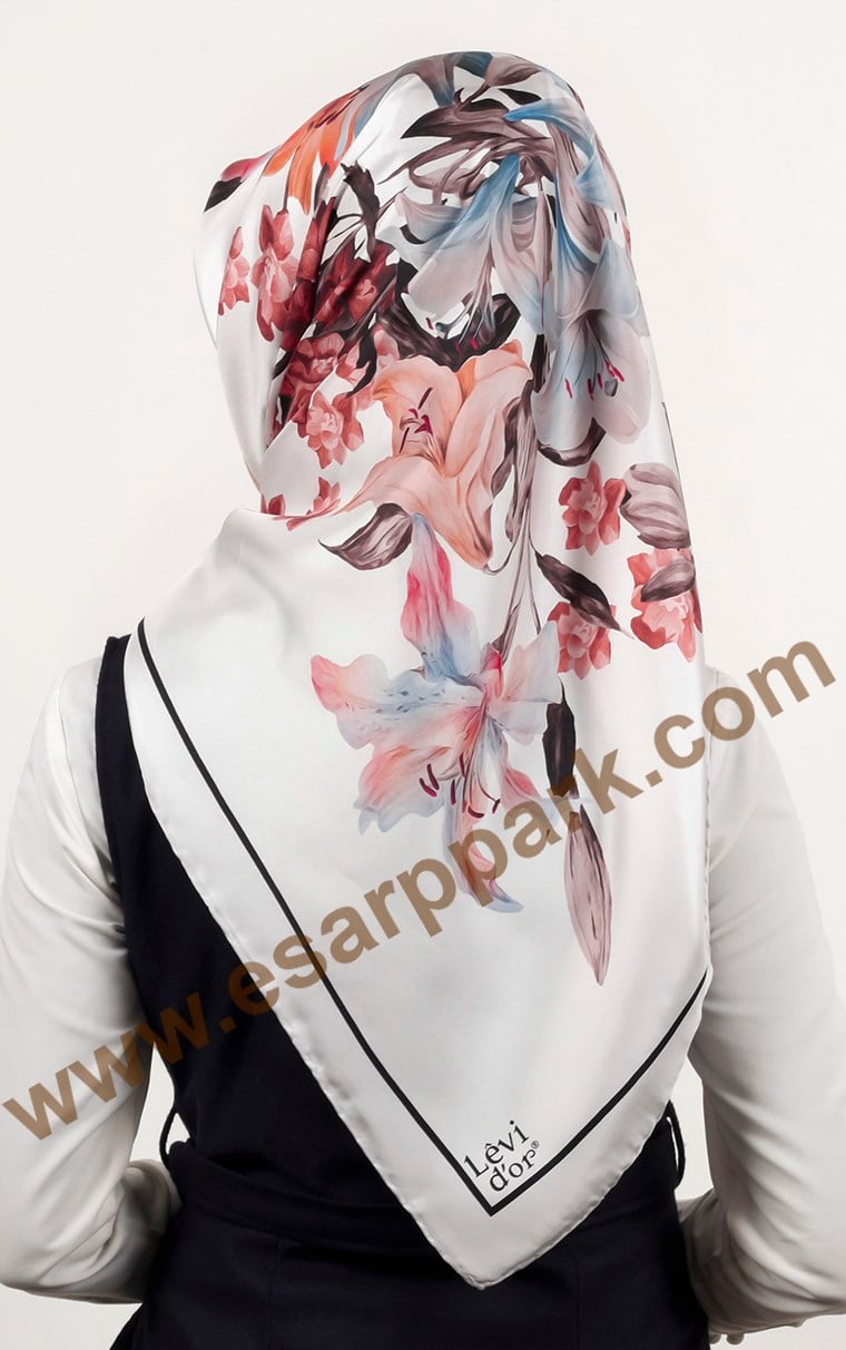 Levidor İpek Eşarp 12545-4